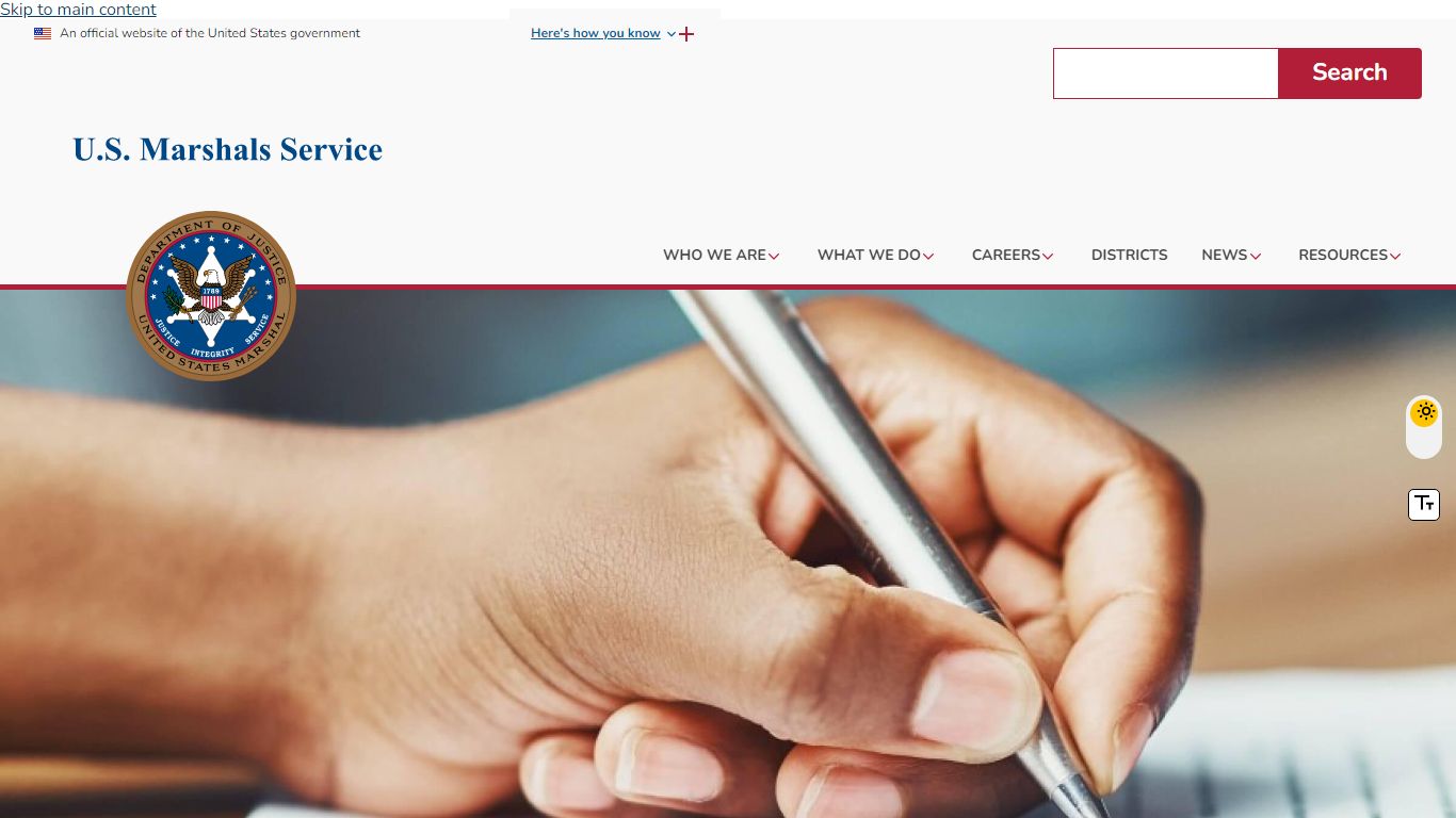 Criminal Process | U.S. Marshals Service
